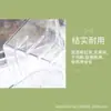Plástico transparente especial para visualização de raízes de Phalaenopsis vaso de flor simples quadrado respirável adequado para sala de estar peitoril interno