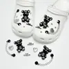 Amuletos para Zapatos Croc, Accesorios para Mujer, Clips para Zapatos DIY, Decoraciones 3D con Pedrería, Clips Desmontables, Estilo de Moda de Influencers