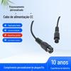 Linha de carregamento de carro de torção fornecimento linha de carregamento de hoverboard linha DC M12 M16 cabeça de aviação linha de energia linha de carregamento