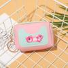 Mini porta-moedas de desenho animado personalizado alto valor de cor bolsa de presente fofa bolsa de armazenamento de cartões LOGO personalizado impressão digital
