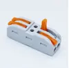Bloco de terminais tipo prensa rápida SPL-2/3 bloco de terminais paralelos bidirecionais conector universal para fio macio e rígido