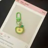 Chaveiro de Maçã Colorido Gelatina Doce Fofo Desenho Animado Pingente Acessórios de Casal Presente Versátil para Amigas