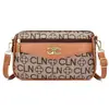 Bolso para Mujer 2025 Nueva Moda Estampado Bolso de Hombro Mediano para Mamá Versátil Piel de Vaca Flor Vieja Bolso Cruzado Pequeño