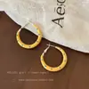 Brincos de Argola Amarelos com Bolinhas Frescos e Simples para Mulheres, Novo Estilo Popular 2026, Brincos de Alta Qualidade, Deslumbrantes Acessórios de Orelha Dopamina