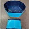 Tina de Baño Plegable Cuadrada Piscina Tina de Pies Caja de Arena para Gatos con Etiqueta para Temu Transfronterizo, en Stock para Uso en Casa