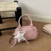 Bolsa de Poá de Nicho para Mulheres 2026 Nova Moda Versátil Bolsa Transversal Bolsa de Mão Exquisita Bolsa Almofada Coreana de Nicho