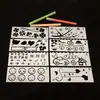 Herramientas para Periódico Escrito a Mano de Estudiante, Materiales de Tabloide, Reglas de Encaje, Herramientas de Corte para Pintura Hecha a Mano DIY, Materiales para Términos Solares de Festival