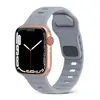Adequado para Pulseira Apple Watch Iwatch9 Fivela Quadrada Silicone Cor Sólida Pulseira de Relógio Pulseira Apple Watch Ultra2