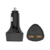 Cargador de coche 2A2C Cargador de coche A C30W Cargador de coche PD60W Compatible con múltiples protocolos Cargador rápido Cargador superrápido