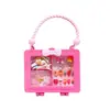 Caja de Regalo Pequeña Linda para Niños DIY Collar Hecho a Mano Set de Cuentas Caja Bolso de Mano Accesorios para Joyería Bolsa de Regalo Regalo para Bebé