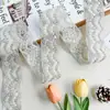 Accesorios de Adorno de Encaje con Forma de Vieira, Disponibles en Negro, Gris, Café y Múltiples Colores, con Adornos de Perlas, para Ropa de Alta Gama y Manualidades de Textiles para el Hogar