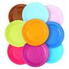 Plato de Papel Desechable Plato para Cena Engrosado Blanco Material DIY Plato de Papel para Pintura para Niños Plato para Pastel Material Creativo Hecho a Mano