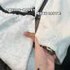 Calça de moletom reta com cós de cor bloco, peso pesado, caimento fluido, personalizada para homens e mulheres, novo estilo outono, calça esportiva casual de malha roxa solta
