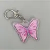 Hermoso y Elegante Llavero Colgante de Mariposa, Accesorio de Acrílico Vintage de Nicho de Moda para Mochilas de Niñas, Perfecto para Mejores Amigas