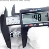 Material do Sapato Couro Acessórios de Decoração para Roupas Pingente Crânio Cromado Rebite prego Cabeça de Fantasma Prateada DIY