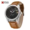 Reloj de Cuarzo Oufani Casual Simple Digital Esfera Grande Reloj de Moda para Hombre Resistente al Agua Escala Tridimensional Reloj Venta Caliente