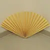 Suministros Creativos Chinos para Bodas Abanico de Papel Plegable DIY Tallado en Papel Marcadores de Carretera Chinos Decoraciones Florales Adornos Aéreos