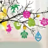 Nuevas etiquetas decorativas de fiesta hawaiana transfronterizas, etiquetas y colgantes decorativos de flores para fiesta de verano Alona