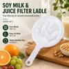 Nueva Malla Filtrante para Leche de Soya, Separador de Residuos Ultra Fino, Filtro para Residuos de Jugos de Frutas, Vino y Medicamentos, Malla Filtrante para Ingredientes de Cocina y Bebidas