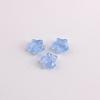 Verano color claro transparente grieta de explosión perforado pequeña estrella de cinco puntas DIY pulsera cadena de teléfono móvil accesorios de joyería con cuentas de estrella