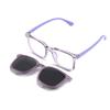 Nuevas Gafas de Sol para Niños Clip Clip Colgante Set de Gafas Gafas Polarizadas Anti-ultravioleta de Doble Propósito Gafas Planas JC7365