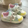 Zapatillas Deportivas para Mujer 2026 Primavera/Verano Nuevas Casual Versátiles Transpirables Modernas Suela Gruesa Estudiante Deportivas Zapatos Blancos