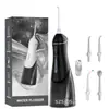 Impulsor Dental Transfronterizo Portátil Ortodóntico Especial Artefacto de Limpieza Bucal Dental Eléctrico Limpiador Dental de Oídos Hilo Dental Tanque de Agua Grande