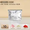 Sacos de preservação com papel alumínio, sacos selados especiais para geladeira e freezer, sacos autosselantes para travar o frescor dos alimentos domésticos, sacos para porcionamento de vegetais