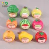 Figuras de Escritorio de Resina DIY Fruta Li Si Bolsas Sorpresa para Transmisiones en Vivo Muñecas Creativas de Dibujos Animados