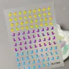 Em Estoque Adesivo de Gel Patinho Amarelo Pequeno Em relevo 3D Infantil Criativo Fofo Desenho Animado Pato Adesivo para Unhas Estilo SL