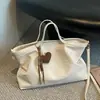Bolsa Grande de Capacidad Simple Retro de Comercio Exterior para Mujer Nueva Bolso Tote de Moda Casual Bolso de Hombro Único para el Viaje Diario