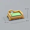 Escenas de Muebles en Miniatura Estilo Antiguo, Mesas, Sillas, Camas, Gabinetes Miniatura Estilo Chino Nuevo, Adornos de Paisajismo DIY para Casas de Muñecas, Accesorios para Fotos