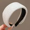 Diadema alta de ala ancha, suave y elegante, para mujer, nuevo modelo 2026, accesorio para la cabeza versátil de alta gama para salir
