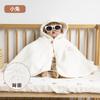 Capa Cloak de Otoño e Invierno Coreana para Niños Recién Nacidos, Chaqueta Exterior a Prueba de Viento para Bebés, Forrada de Felpa y Engrosada para Calor