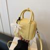 Bolso Pequeño Cuadrado de Comercio Exterior Transfronterizo para Mujer 2025 Nueva Textura Nicho Retro para Viajes Cotidianos Gran Capacidad Portátil Bolso de Hombro Venta al por Mayor