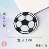 Según el bordado, pegatinas de tela bordadas, bordado por computadora, capítulo, exquisito fútbol, baloncesto, todo tipo de pelota, deportes, ropa, decoración, parche