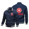 Comercio Exterior Transfronterizo Otoño Nuevo Chaqueta Estampada para Hombre Chaqueta de Entrenador Exterior para Motocicleta Chaqueta Cortavientos para Hombre