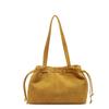Nova Coleção Outono/Inverno 2026, Bolsa de Ombro Leve Fosca para Mulheres, Grande Capacidade, Bolsa Tote de Luxo, Bolsa de Ombro com Cordão Plissado