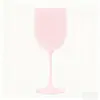 Atacado de Fabricantes Copo de Vinho Tinto de Plástico PP Copo de Champanhe de Plástico Branco Taça de Plástico 480ml Copo de Vinho Tinto de Presente