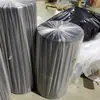 Filme de embalagem de PE preto impresso Rolo de material de embalagem PO Rolo de material de embalagem vermelho azul Filme de camada única dupla Rolo de material de filme