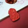 Colgantes Mayoristas de Cinabrio de los Ocho Dioses Guardianes, Collar de Buda de Arena Roja Guanyin Vajra Inamovible, Colgantes Unisex, Envío Directo de Una Pieza