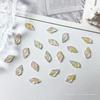 Tiktok novo pacote de material de jóias de manicure rosa amarelo gradiente material de manicure Acessórios de resina luminosa da série marinha
