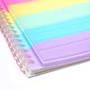 Caderno Espiral de Silicone Caderno com Pincel Fofo para Estudantes Conjunto para Alívio de Estresse Planejador Tipo A Caderno de Papelaria de Silicone para Escritório