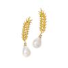 Pendientes elegantes con borlas y orejas de trigo con aguja de plata 925 para mujer, versión coreana 2022, nuevos pendientes elegantes personalizados a juego con celebridades de Internet.
