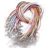 Accesorios para Joyería DIY Cordón Collar de Cordón Cordón Encerado Redondo de 1.5-2 mm Cordón Encerado de Colores Cuerda Gargantilla Cordón para Colgante