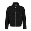 Yi Dao Vintage 2026 Otoño Nuevo Estilo Callejero Americano Subcultura Trabajo Pesado Lavado Cuello Alto Hebilla Metálica Chaqueta Corta