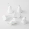 Em estoque decorações de Natal pingente de espuma lantejoulas floco de neve pingente bola de espuma estrela de cinco pontas neve pingente de sino