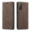 Para Samsung s21 Funda para Teléfono Móvil Resistente a Caídas s20fe Funda con Protección para Tarjetas Magnética note20Ultra Funda de Cuero Flip