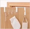 Gancho de porta simples cabide de parede sem furos rack para pendurar na porta do quarto armazenamento de parede roupas chapéu