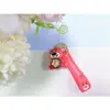 Urso Morango Ganancioso Desenho Animado Bolsa Fofa Chaveiro Pingente Pvc Pingente de Presente Atacado Chaveiro de Mochila Escolar